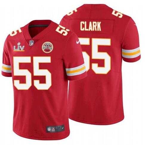 Nike Men & Women & Youth Chiefs 55 Frank Clark Red 2021 Super Bowl LV Vapor Untouchable Limited Jersey,We sell and wholesale Nike Men & Women & Youth Chiefs 55 Frank Clark Red 2021 Super Bowl LV Vapor Untouchable Limited Jersey on line form chian!